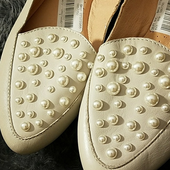 Women ONO Agathe Pearl Detail Flat - Picture 2 of 5